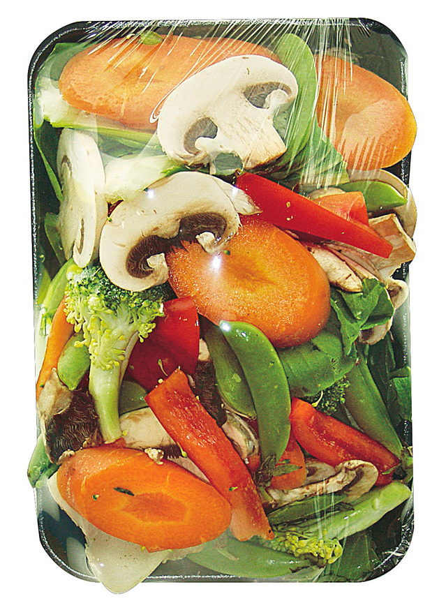 pre packaged vegetables